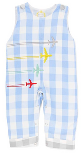 light blue checker air show Longall